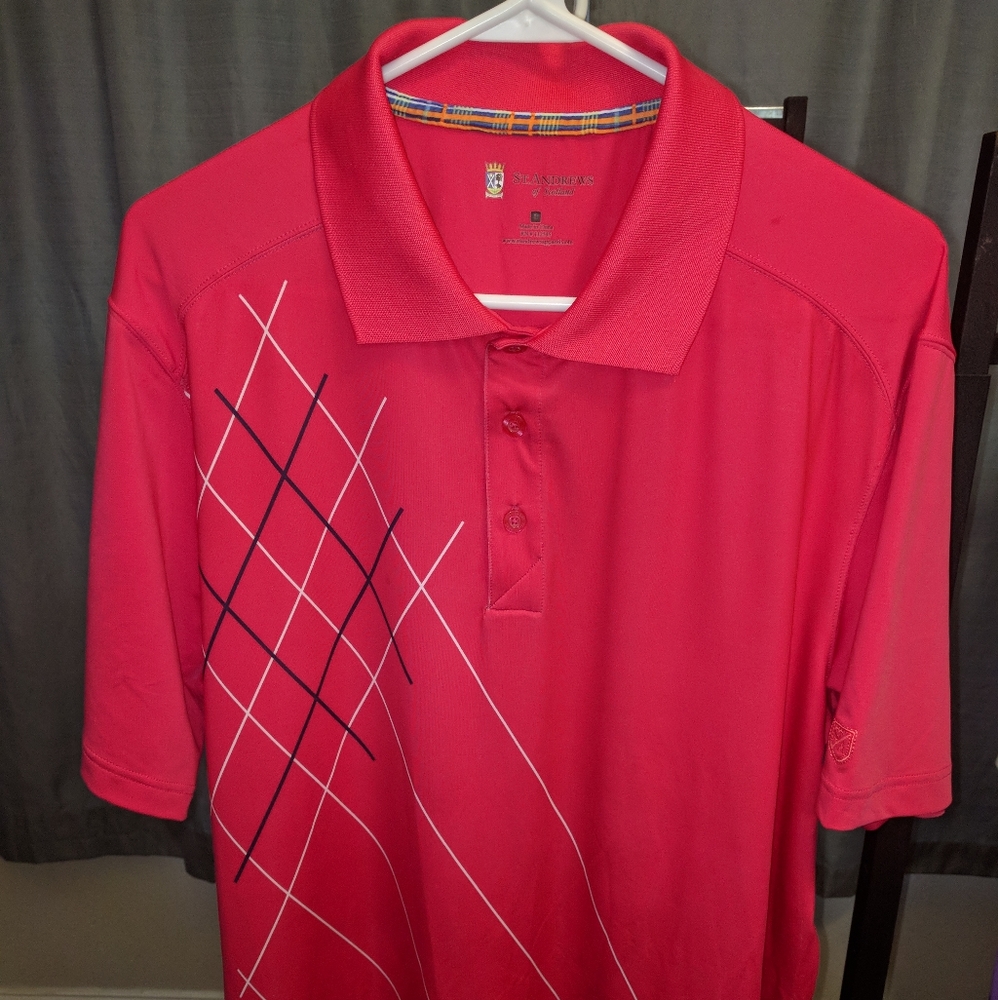 St Andrew's of Scotland golf shirt